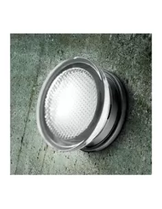 Kioto lámpara pared techo gx53 cfl 1x9w transp // gris